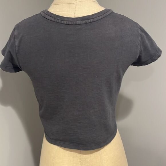 Aerie Feeling Beachy Short Sleeve Crop Top Size XS - Picture 4 of 8